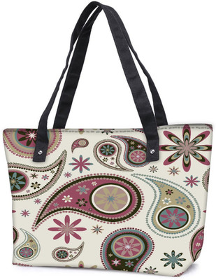 

Snoogg Pack Of 2 Dark Green Pattern Combo Tote Shopping Grocery Bag With Coin Pencil Purse Shoulder Bag(Multicolor, 5 L)
