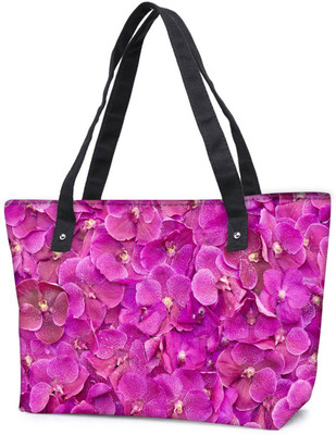 

Snoogg Pack Of 2 Butterfly On Flowers Combo Tote Shopping Grocery Bag With Coin Pencil Purse Shoulder Bag(Multicolor, 5 L)