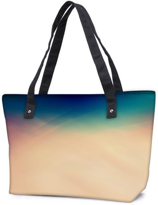 

Snoogg Pack Of 2 Retro Colors Combo Tote Shopping Grocery Bag With Coin Pencil Purse Shoulder Bag(Multicolor, 15 L)