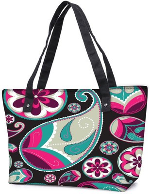 

Snoogg Pack Of 2 Grey Pattern Red Combo Tote Shopping Grocery Bag With Coin Pencil Purse Shoulder Bag(Multicolor, 15 L)