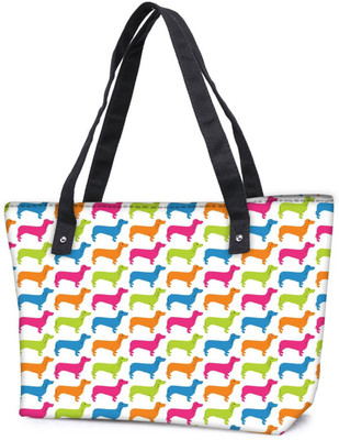 

Snoogg Pack Of 2 Cant Get Enough Of Dogs Combo Tote Shopping Grocery Bag With Coin Pencil Purse Shoulder Bag(Multicolor, 15 L)