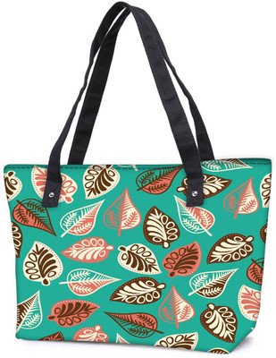 

Snoogg Pack Of 2 Branches Yellow Pattern Combo Tote Shopping Grocery Bag With Coin Pencil Purse Shoulder Bag(Multicolor, 15 L)