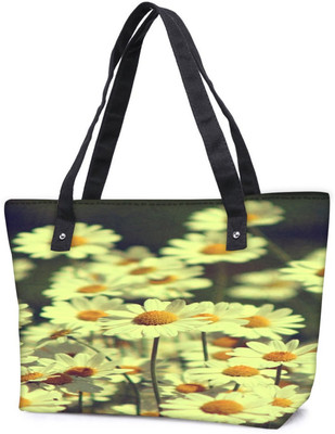 

Snoogg Pack Of 2 Sunflowers Combo Tote Shopping Grocery Bag With Coin Pencil Purse Shoulder Bag(Multicolor, 5 L)