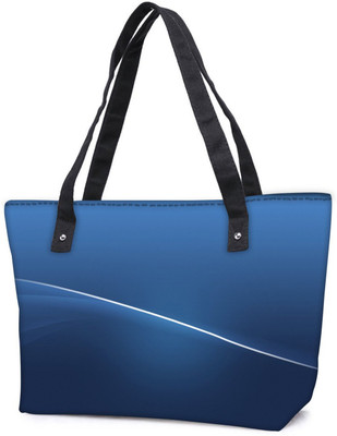

Snoogg Pack Of 2 Thin Layer In Blue Combo Tote Shopping Grocery Bag With Coin Pencil Purse Shoulder Bag(Multicolor, 5 L)