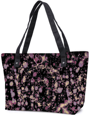 

Snoogg Pack Of 2 Crazy Stuff By Aket Combo Tote Shopping Grocery Bag With Coin Pencil Purse Shoulder Bag(Multicolor, 15 L)