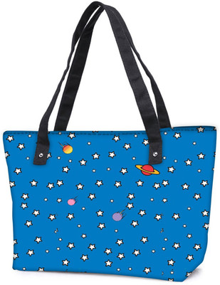 

Snoogg Pack Of 2 Stars Phone Cover Combo Tote Shopping Grocery Bag With Coin Pencil Purse Shoulder Bag(Multicolor, 15 L)