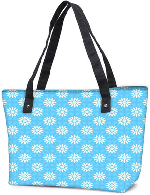 

Snoogg Pack Of 2 Festive Flourish Pattern Combo Tote Shopping Grocery Bag With Coin Pencil Purse Shoulder Bag(Multicolor, 5 L)