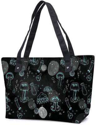 

Snoogg Pack Of 2 Abstract Wallpaper Combo Tote Shopping Grocery Bag With Coin Pencil Purse Shoulder Bag(Multicolor, 5 L)