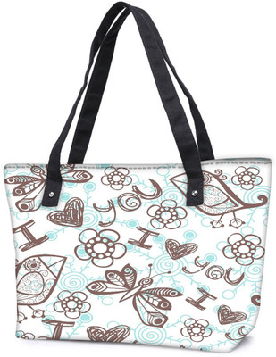 

Snoogg Pack Of 2 I Love You Combo Tote Shopping Grocery Bag With Coin Pencil Purse Shoulder Bag(Multicolor, 15 L)