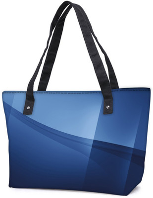 

Snoogg Pack Of 2 Awesum Blue Design Combo Tote Shopping Grocery Bag With Coin Pencil Purse Shoulder Bag(Multicolor, 15 L)