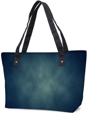 

Snoogg Pack Of 2 Blue Grunge Texture Abstract Combo Tote Shopping Grocery Bag With Coin Pencil Purse Shoulder Bag(Multicolor, 5 L)