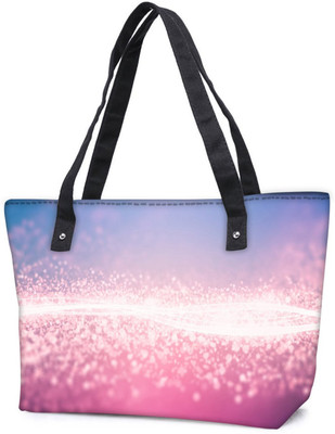 

Snoogg Pack Of 2 Shinning Layer Combo Tote Shopping Grocery Bag With Coin Pencil Purse Shoulder Bag(Multicolor, 15 L)