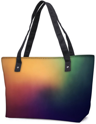 

Snoogg Pack Of 2 Lite To Dark From Corner Combo Tote Shopping Grocery Bag With Coin Pencil Purse Shoulder Bag(Multicolor, 5 L)