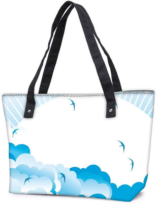 

Snoogg Pack Of 2 Awesome Bright Birdy 2462 Combo Tote Shopping Grocery Bag With Coin Pencil Purse Shoulder Bag(Multicolor, 5 L)
