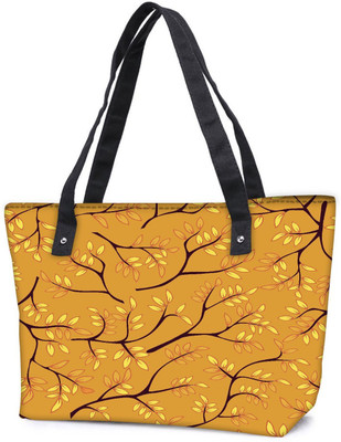 

Snoogg Pack Of 2 Leaves Light Blue Pattern Combo Tote Shopping Grocery Bag With Coin Pencil Purse Shoulder Bag(Multicolor, 15 L)