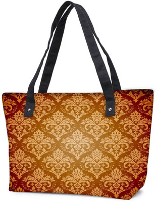 

Snoogg Pack Of 2 Abstract Cream Pattern Combo Tote Shopping Grocery Bag With Coin Pencil Purse Shoulder Bag(Multicolor, 5 L)