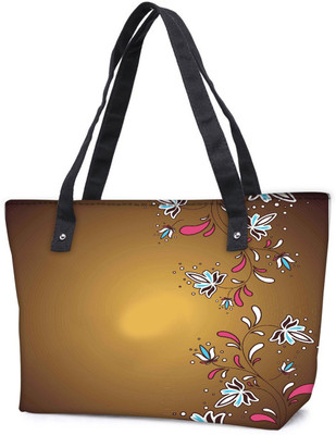 

Snoogg Pack Of 2 Simple Text Cream Combo Tote Shopping Grocery Bag With Coin Pencil Purse Shoulder Bag(Multicolor, 5 L)