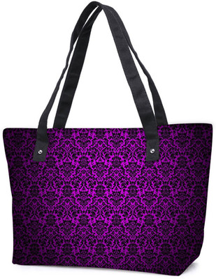 

Snoogg Pack Of 2 Dark Pink Pattern Design Combo Tote Shopping Grocery Bag With Coin Pencil Purse Shoulder Bag(Multicolor, 15 L)