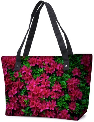 

Snoogg Pack Of 2 Red And Green Leaves Combo Tote Shopping Grocery Bag With Coin Pencil Purse Shoulder Bag(Multicolor, 15 L)