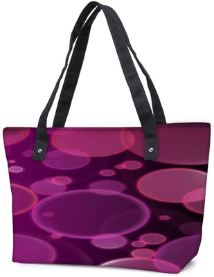 

Snoogg Pack Of 2 Bubbles Design 2382 Combo Tote Shopping Grocery Bag With Coin Pencil Purse Shoulder Bag(Multicolor, 15 L)