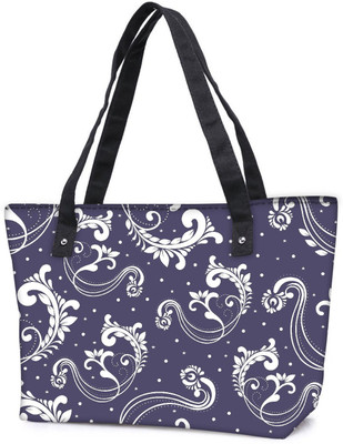 

Snoogg Pack Of 2 Abstract Grey Pattern Combo Tote Shopping Grocery Bag With Coin Pencil Purse Shoulder Bag(Multicolor, 5 L)