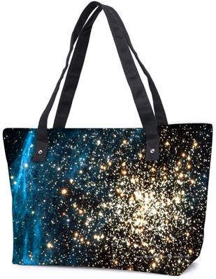 

Snoogg Pack Of 2 Plenty Of Stars Combo Tote Shopping Grocery Bag With Coin Pencil Purse Shoulder Bag(Multicolor, 5 L)