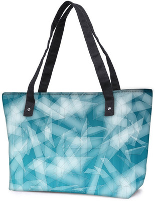 

Snoogg Pack Of 2 Pattern Shapes Combo Tote Shopping Grocery Bag With Coin Pencil Purse Shoulder Bag(Multicolor, 5 L)