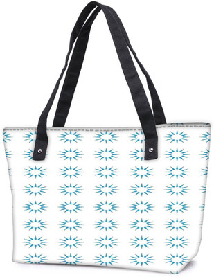 

Snoogg Pack Of 2 Blue Sun Combo Tote Shopping Grocery Bag With Coin Pencil Purse Shoulder Bag(Multicolor, 5 L)