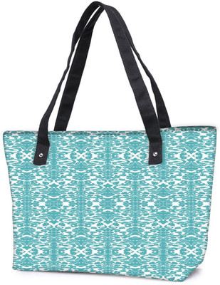 

Snoogg Pack Of 2 Motif Print Combo Tote Shopping Grocery Bag With Coin Pencil Purse Shoulder Bag(Multicolor, 15 L)