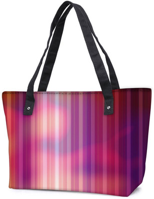 

Snoogg Pack Of 2 Pink Color Design Combo Tote Shopping Grocery Bag With Coin Pencil Purse Shoulder Bag(Multicolor, 15 L)