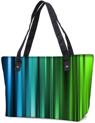 

Snoogg Pack Of 2 Mixed Green Pattern Design Combo Tote Shopping Grocery Bag With Coin Pencil Purse Shoulder Bag(Multicolor, 15 L)