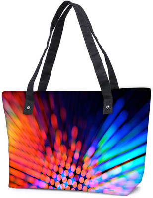 

Snoogg Pack Of 2 City Light Haze Combo Tote Shopping Grocery Bag With Coin Pencil Purse Shoulder Bag(Multicolor, 5 L)