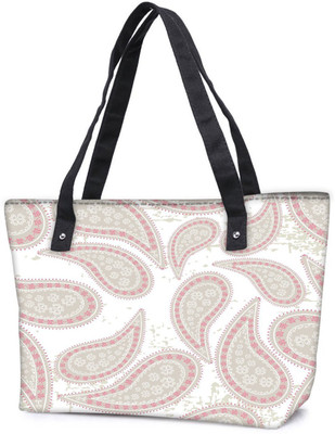 

Snoogg Pack Of 2 Abstract Light Green Pattern Combo Tote Shopping Grocery Bag With Coin Pencil Purse Shoulder Bag(Multicolor, 15 L)