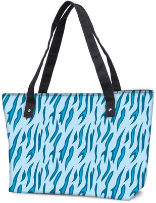 

Snoogg Pack Of 2 Chetan Skin Blue Pattern Combo Tote Shopping Grocery Bag With Coin Pencil Purse Shoulder Bag(Multicolor, 5 L)