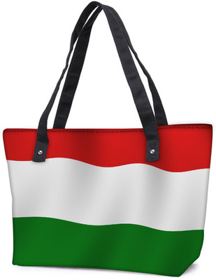 

Snoogg Pack Of 2 Hungary Flag Combo Tote Shopping Grocery Bag With Coin Pencil Purse Shoulder Bag(Multicolor, 15 L)