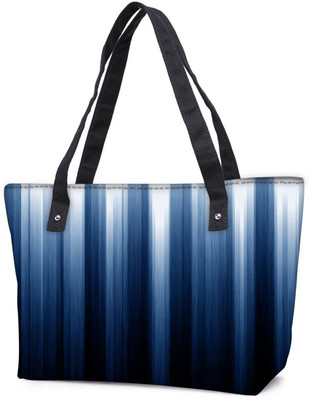 

Snoogg Pack Of 2 Sky Blue Design Combo Tote Shopping Grocery Bag With Coin Pencil Purse Shoulder Bag(Multicolor, 5 L)