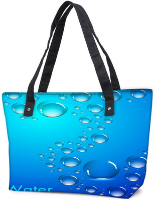 

Snoogg Pack Of 2 Abstract Water Drops Background And Space For Your Text Combo Tote Shopping Grocery Bag With Coin Pencil Purse Shoulder Bag(Multicolor, 15 L)