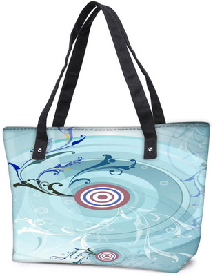 

Snoogg Pack Of 2 Music Pull 2459 Combo Tote Shopping Grocery Bag With Coin Pencil Purse Shoulder Bag(Multicolor, 15 L)