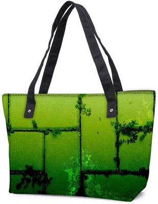 

Snoogg Pack Of 2 Csscreme Walls Combo Tote Shopping Grocery Bag With Coin Pencil Purse Shoulder Bag(Multicolor, 5 L)