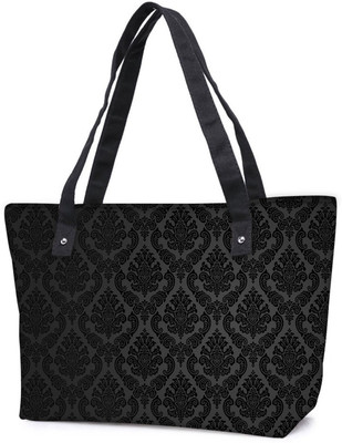 

Snoogg Pack Of 2 Patterns Damask Combo Tote Shopping Grocery Bag With Coin Pencil Purse Shoulder Bag(Multicolor, 5 L)