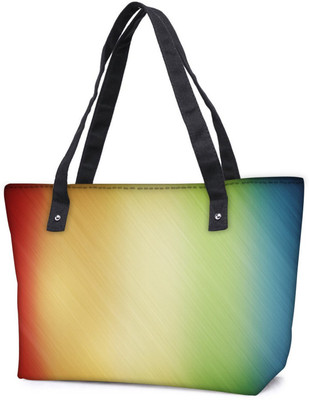 

Snoogg Pack Of 2 Woollen Multicolor Design Combo Tote Shopping Grocery Bag With Coin Pencil Purse Shoulder Bag(Multicolor, 15 L)
