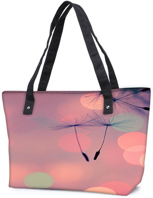 

Snoogg Pack Of 2 Dandelions At Sunset Combo Tote Shopping Grocery Bag With Coin Pencil Purse Shoulder Bag(Multicolor, 15 L)