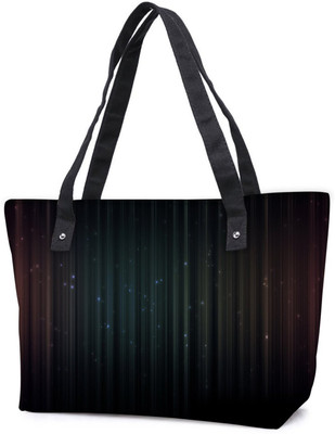 

Snoogg Pack Of 2 Dark Color Background Combo Tote Shopping Grocery Bag With Coin Pencil Purse Shoulder Bag(Multicolor, 5 L)