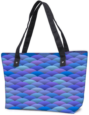 

Snoogg Pack Of 2 Blue Waves In Japanese Style Combo Tote Shopping Grocery Bag With Coin Pencil Purse Shoulder Bag(Multicolor, 15 L)