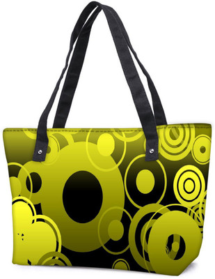 

Snoogg Pack Of 2 Geometric Combo Tote Shopping Grocery Bag With Coin Pencil Purse Shoulder Bag(Multicolor, 5 L)