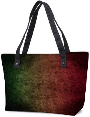 

Snoogg Pack Of 2 Storm Chase 2406 Combo Tote Shopping Grocery Bag With Coin Pencil Purse Shoulder Bag(Multicolor, 15 L)