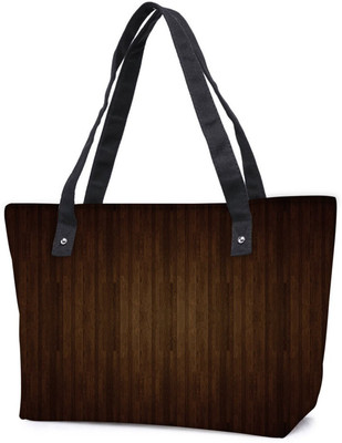 

Snoogg Pack Of 2 Brown Wall Combo Tote Shopping Grocery Bag With Coin Pencil Purse Shoulder Bag(Multicolor, 15 L)