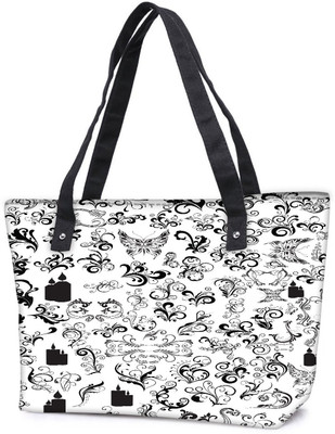 

Snoogg Pack Of 2 Pattern Butterflies Combo Tote Shopping Grocery Bag With Coin Pencil Purse Shoulder Bag(Multicolor, 5 L)