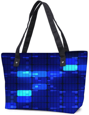 

Snoogg Pack Of 2 Digital Board 2408 Combo Tote Shopping Grocery Bag With Coin Pencil Purse Shoulder Bag(Multicolor, 5 L)