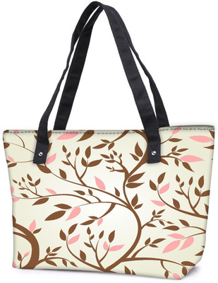 

Snoogg Pack Of 2 Vector Seamless Pattern With Spring Branches Combo Tote Shopping Grocery Bag With Coin Pencil Purse Shoulder Bag(Multicolor, 15 L)